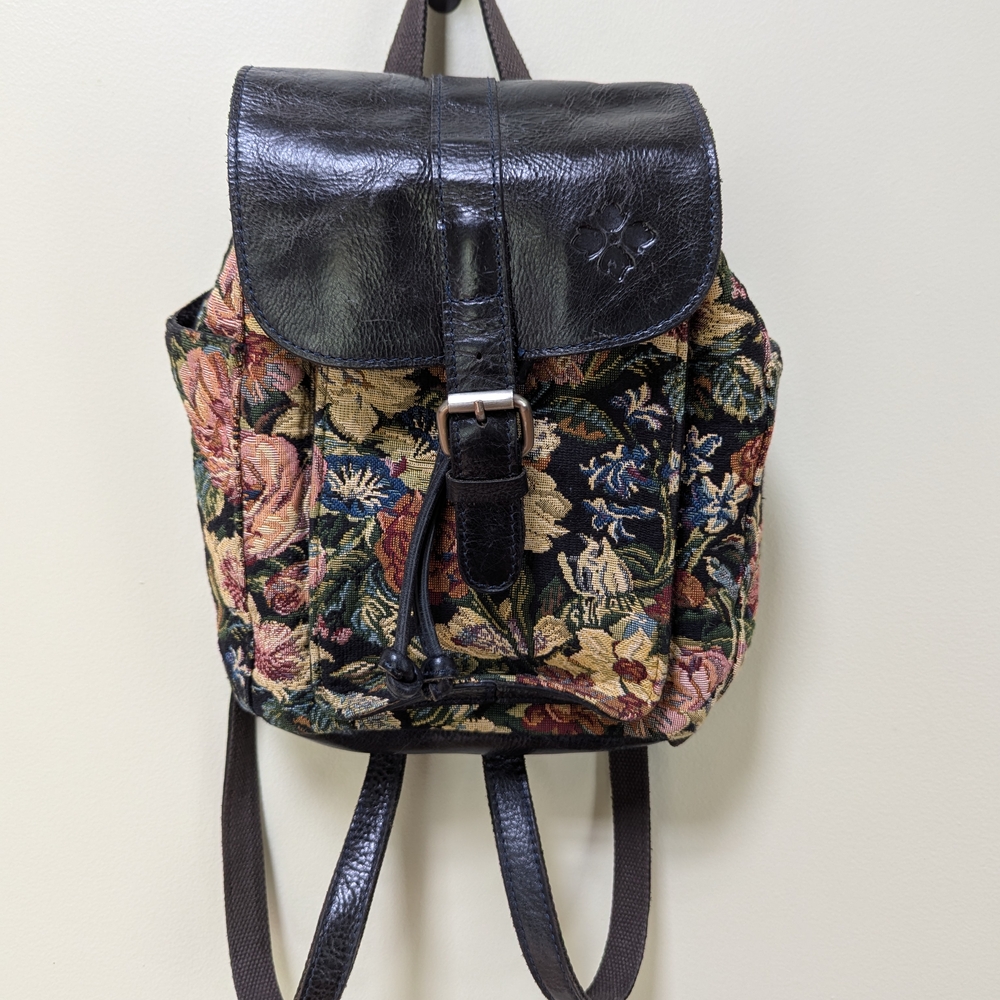 Patricia Nash Bags Aberdeen Floral Tapestry Backpack